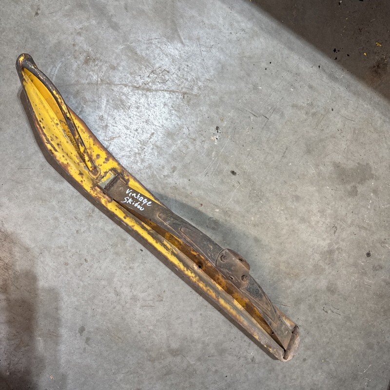 1967 Ski-Doo Olympique Vintage Snowmobile Metal Ski single