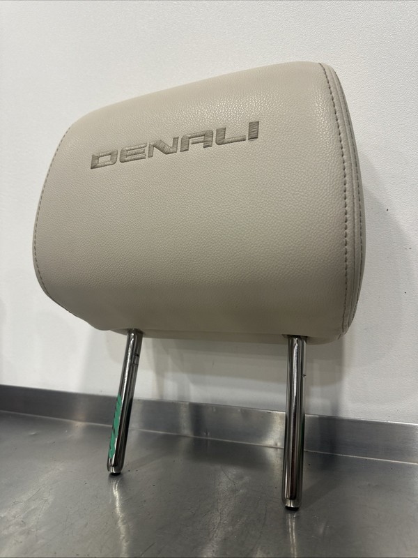 17 Thru 2022 GMC ACADIA FRONT LEFT DRIVER SIDE SEAT HEADREST OEM LH Light Creme