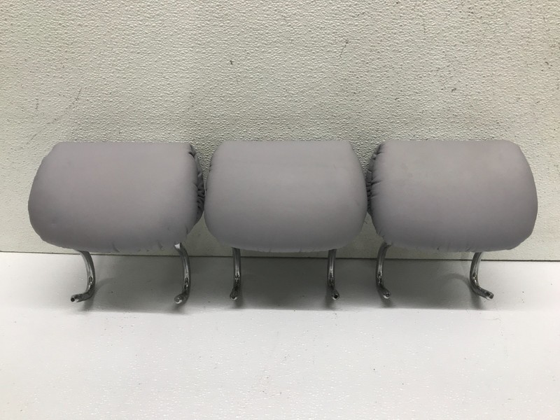 00-06 Mercedes S500 Rear Seat Headrest Set Cushion OEM Gray