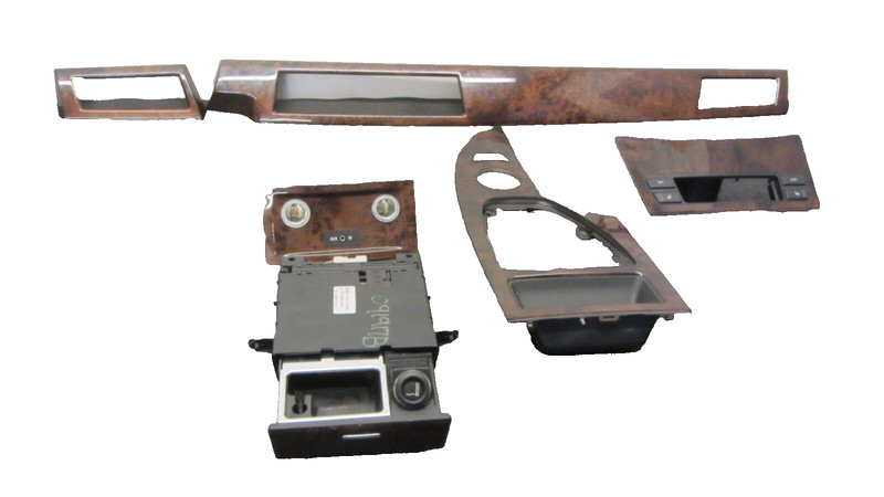 08-10 BMW E60 525i 530i 550i Interior Wood Trim Dashboard Center Console 919