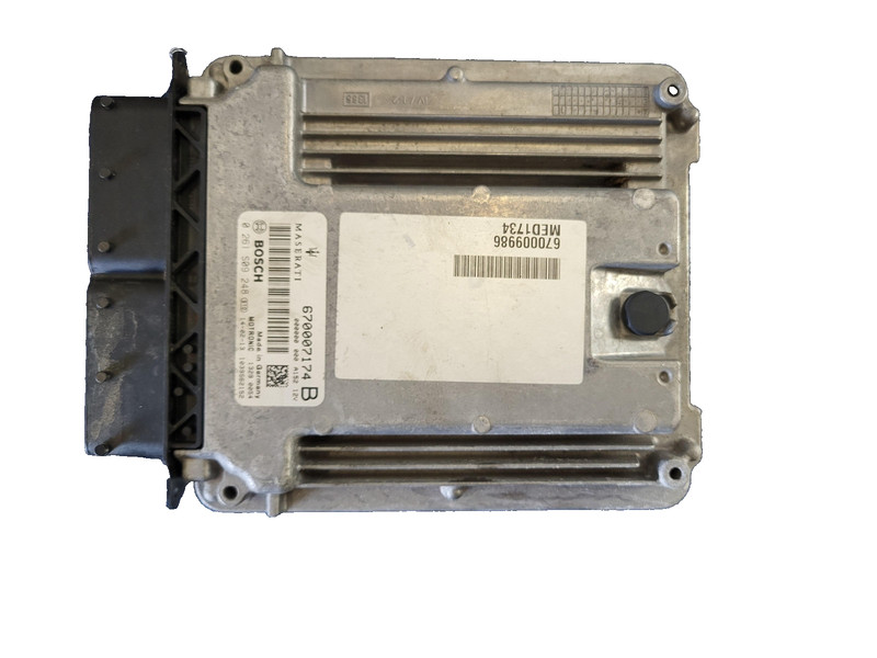 Used Oem Maserati ECM ECU Engine Control Module Unit for 2014 Ghibli 3.0L RWD