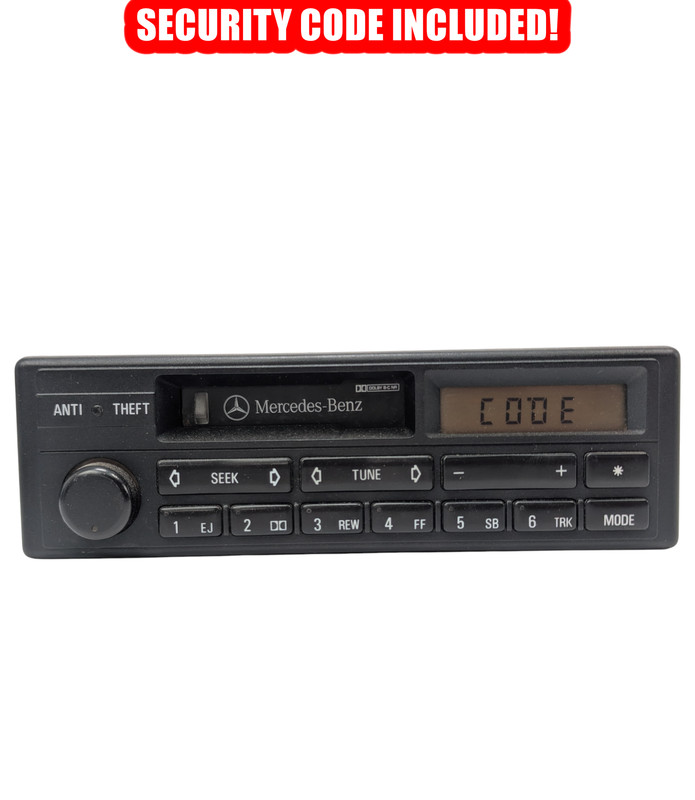 1991-1993 Mercedes Benz W201 190E Radio Stereo Cassette Player OEM 0028209486