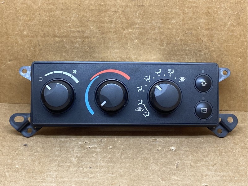 05-07 Ram Dakota Temp Temperature Climate Control Switches Dials P55056394AC