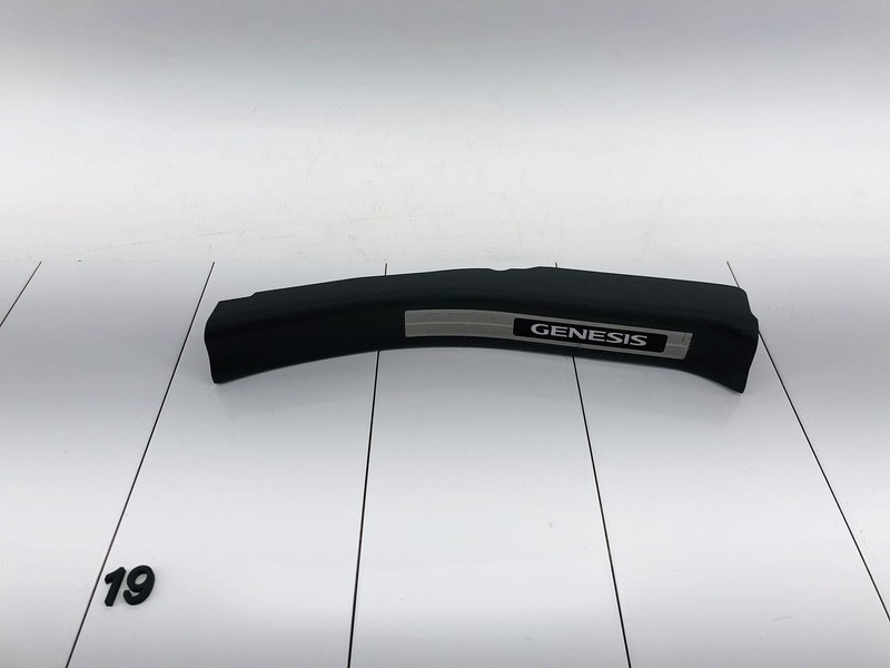 09-12 HYUNDAI GENESIS REAR RIGHT SIDE DOOR SILL SCUFF PLATE TRIM COVER OEM