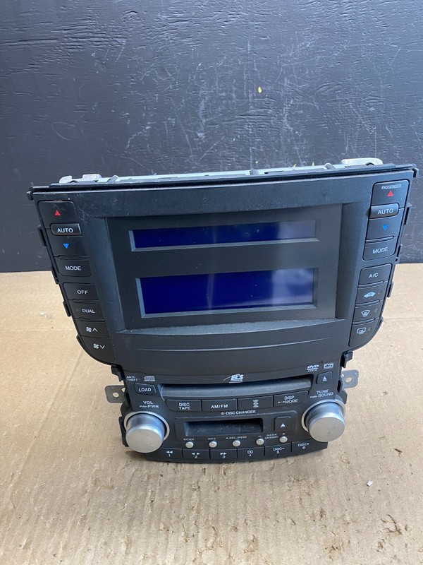 2004 2006 Acura TL CD Player Radio Climate Control OEM AB9650 DG