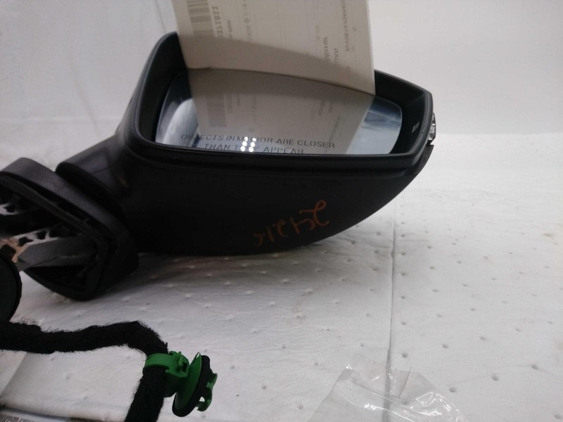 2021 Volkswagen Tiguan Right Door Mirror Assembly Black 719172 62000 Miles