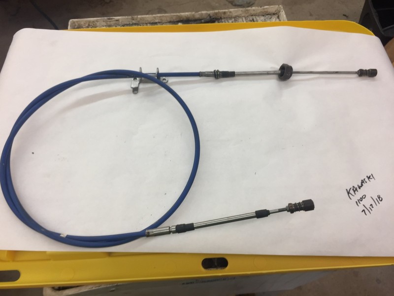 Kawasaki STX 900 1100 Steering Cable 1997+ FRESHWATER! 59406-3748