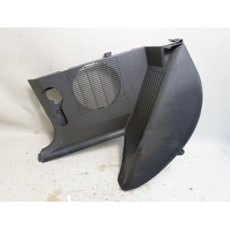 Damaged 94-99 BMW E36 3-Series Left Front Driver Kick Panel Dead Pedal Grey OEM