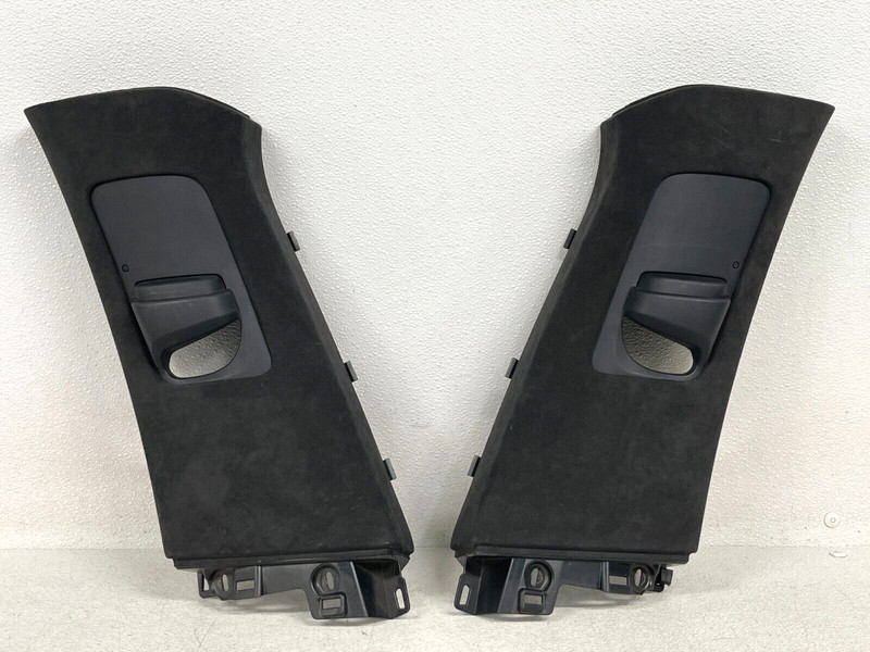 ⭐2016-2021 TESLA MODEL X RIGHT & LEFT B-PILLAR DOOR SWITCH TRIM COVER OEM LOT2TP
