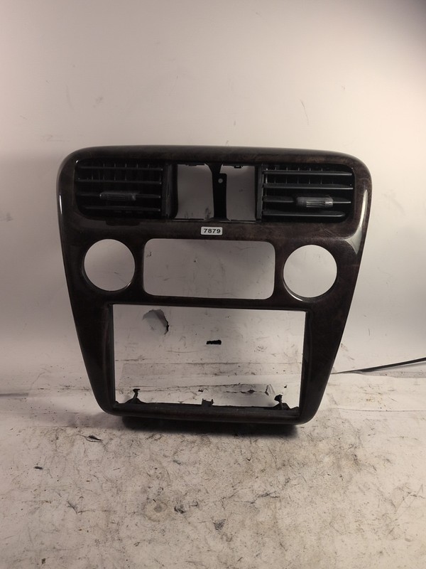 1998-2002 Honda ACCORD CLIMATE CONTROL CENTER WOODGRAIN BEZEL OEM