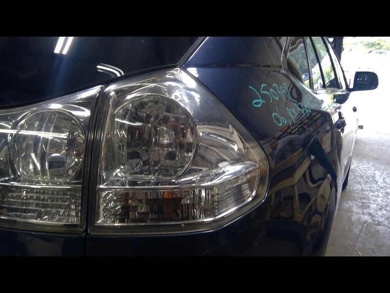 Passenger Tail Light Quarter Panel Mounted Fits 07-09 LEXUS RX350 1672884