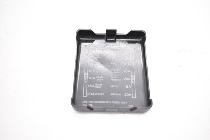 1981-1983 MAZDA RX7 FB 12A INTERIOR FUSE BOX COVER