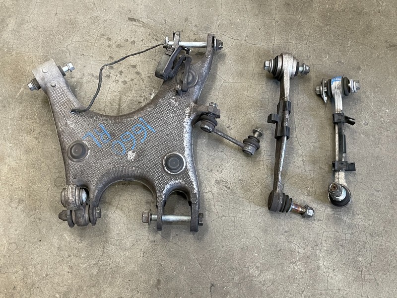 13 14 15 F12 BMW M6 Rear Left Driver Upper Lower Control Arm Set RWD OEM 1660