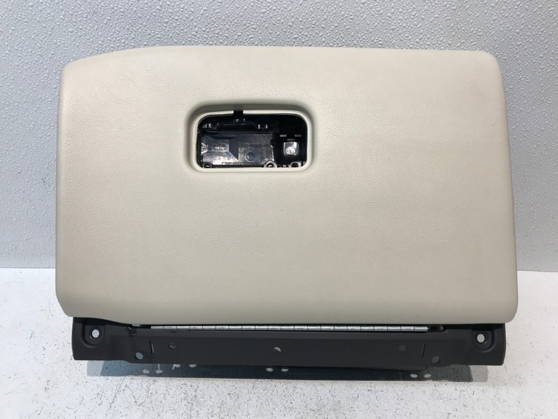 03-08 Jaguar S-Type X202 Glove Box Glovebox Storage Compartment Trim OEM Tan