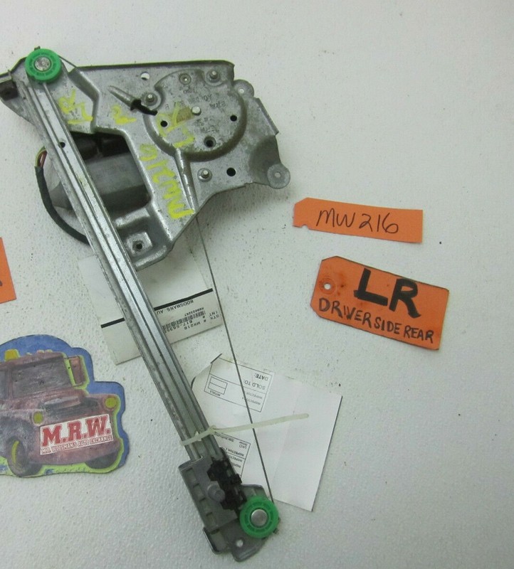 WINDOW REGULATOR MOTOR DOOR GLASS LIFT DRIVER SIDE LEFT REAR BACK for AUDI A6 S6