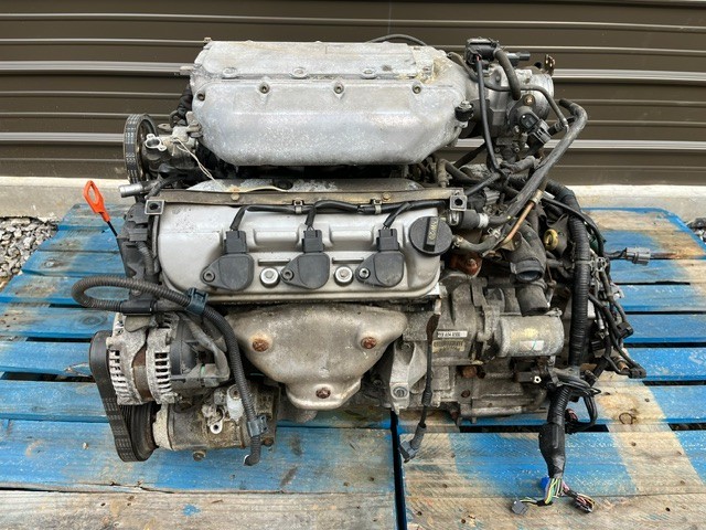 2002 03 04 ODYSSEY VTEC ENGINE TRANSMISSION 3.5L V6 SOHC JDM J35A MOTOR 99k