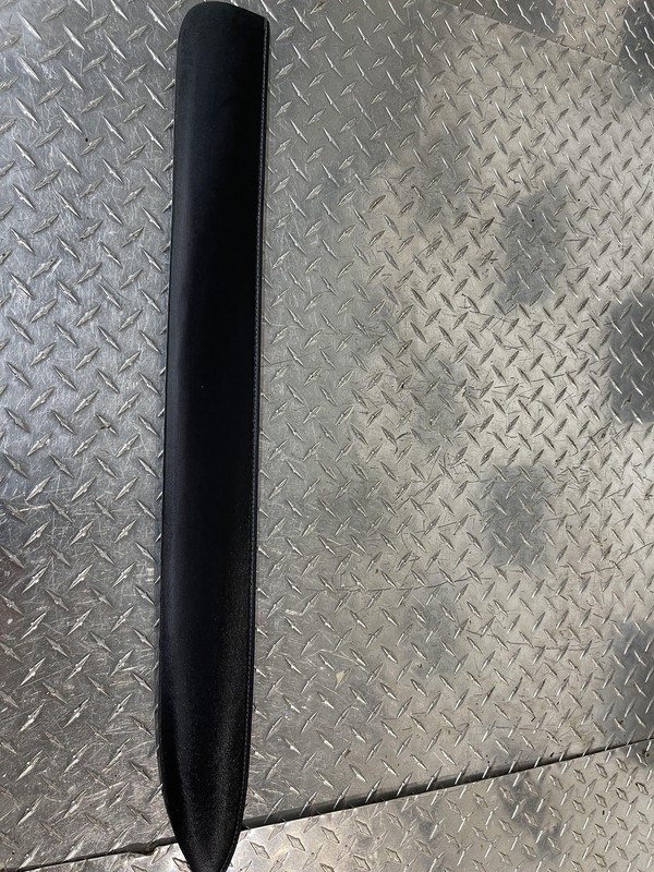 1991-1993 Cadillac Deville Front Driver Door Soft Top Trim Assembly Oem Tested