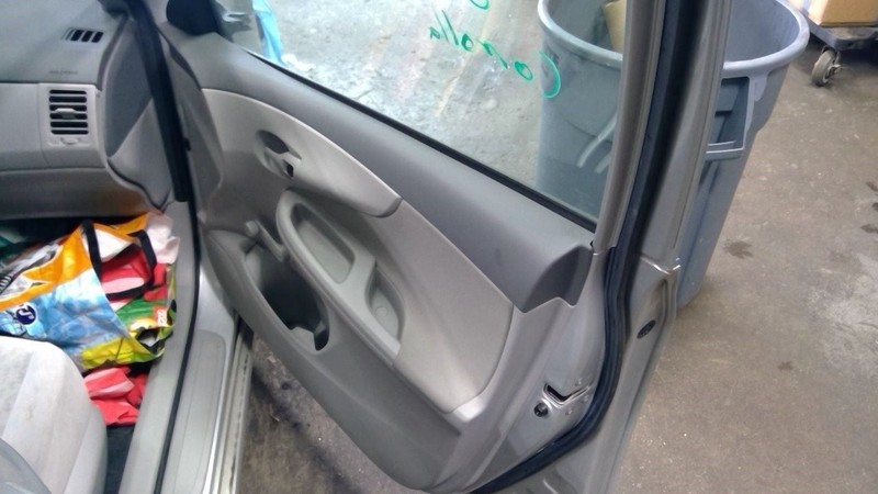 COROLLA 2009 Passenger Right Front Door Trim Panel Manual 1713078