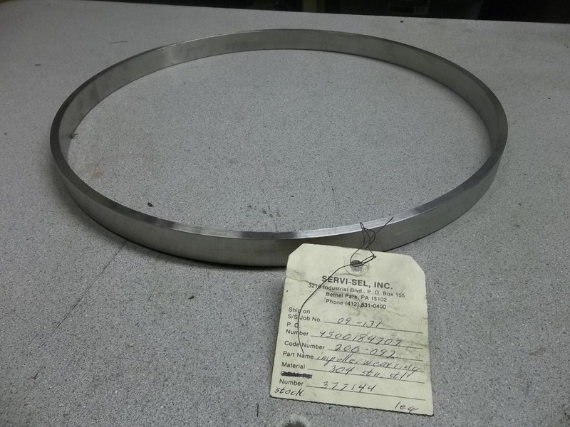 Servi-Seal Impeller Wear Ring 09-131 4500184707 200-092 *FREE SHIPPING*