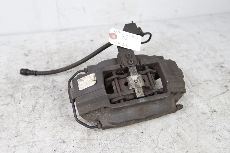 2014 - 2019 MASERATI GHIBLI REAR RIGHT 4 PISTON BREMBO BRAKE CALIPER OEM