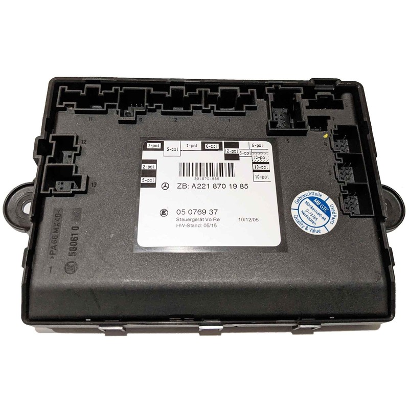 OEM Front Right Door Control Module Mercedes-Benz S450 S550 S600 S63 S65 2007-09