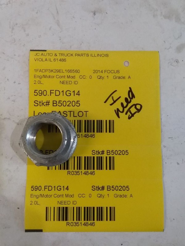 Engine ECM Electronic Control Module Gasoline VIN 2 Fits 14 FOCUS 3514846