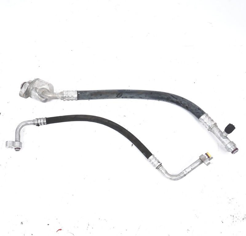 12-14 Mercedes W204 C300 A/C AC Air Condenser Hose Line Pipe SET OEM