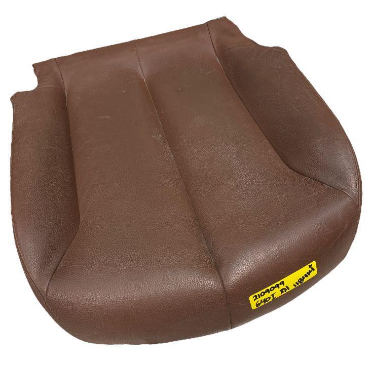 BMW 640I front seat 14 19 lower cushion brown leather right gran cpe 52107322850