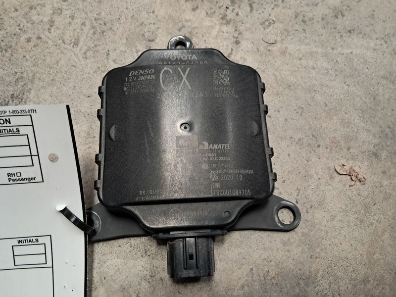 2020-2024 Toyota Camry Rear Blind Spot Radar Unit ID 88162-06080