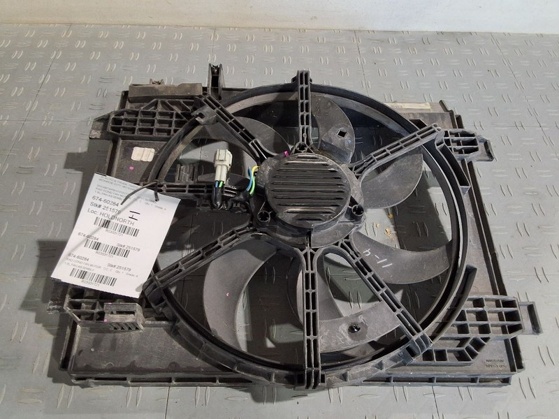 15-19 Nissan SENTRA 1.8L Radiator Fan Motor Fan Assembly Thru 04/30/18
