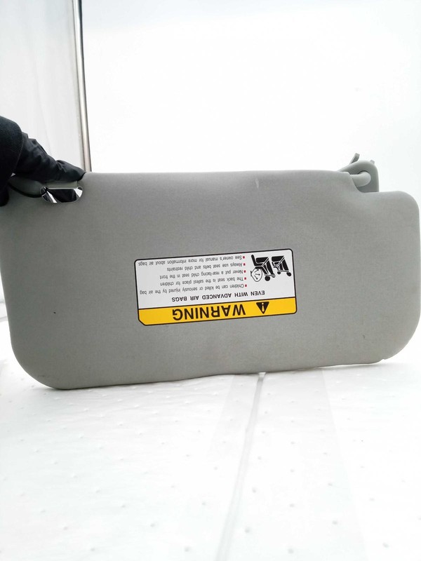 2015 Mitsubishi Lancer Black Left Sun Visor OEM 712147 59K Miles