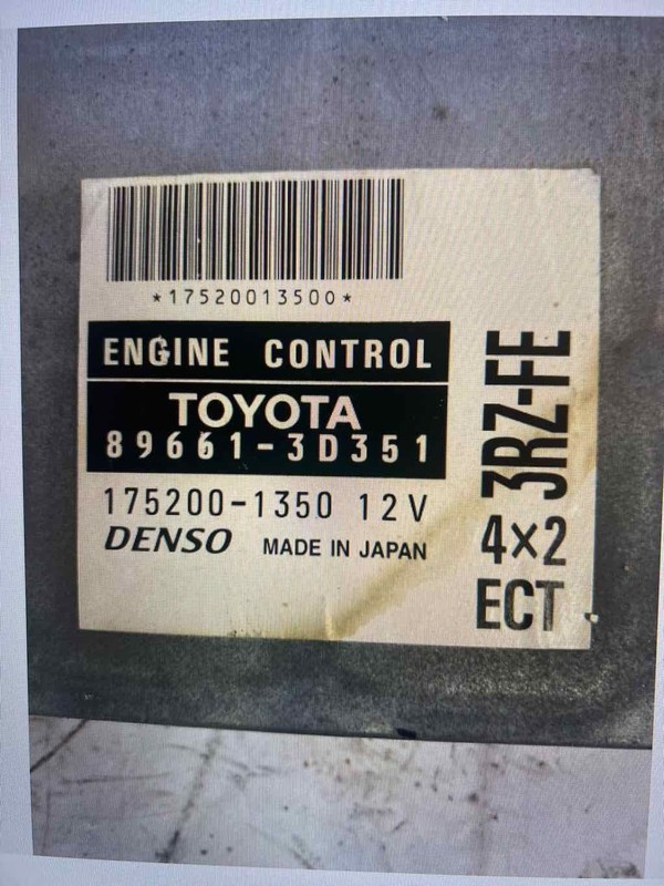 89661-3D351 TOYOTA 4RUNNER 98