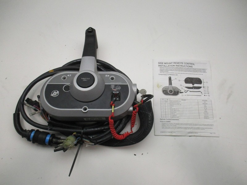 8M0121856 Mercury Side Mount Remote 14 Pin Control W/Power Trim
