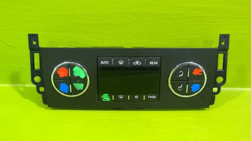 08 09 10 11 TAHOE HYBRID TEMPERATURE CLIMATE CONTROL SWITCH OEM 3515-4