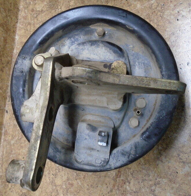 1996 Yamaha YFH250 250 Timberwolf Left Front Brake Drum Cover Shoes Hub Knuckle
