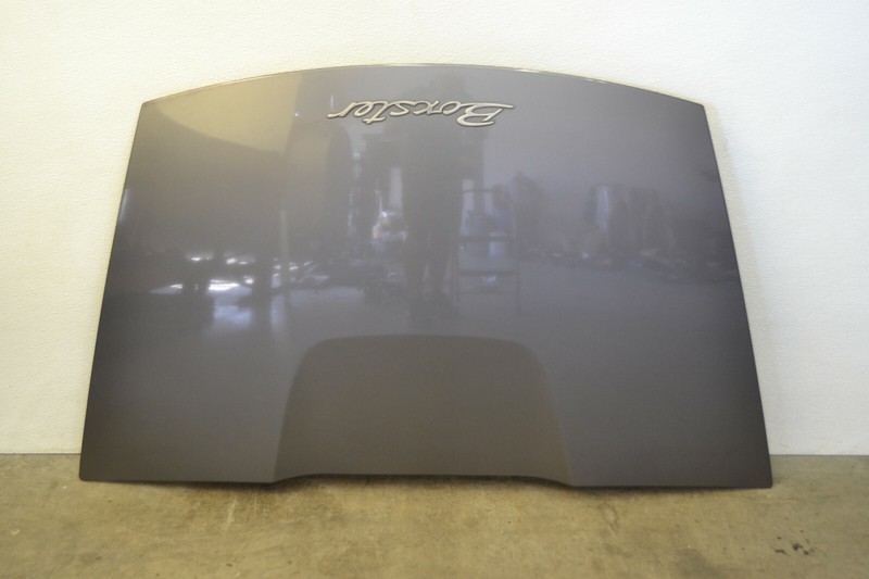 Porsche Boxster Aluminum Trunk Panel Lid Cover Grey 987 Genuine Oem 2005-2012