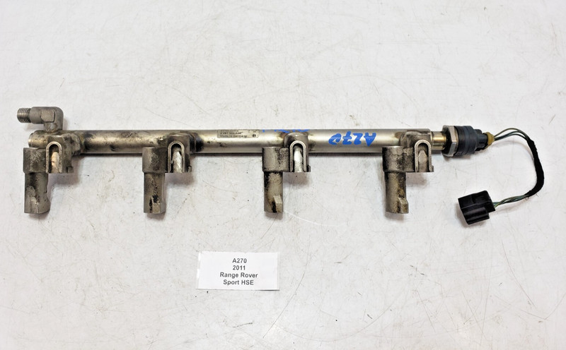✅ 10-13 OEM Range Rover Sport HSE L320 5.0L Engine Fuel Injection Rail Line