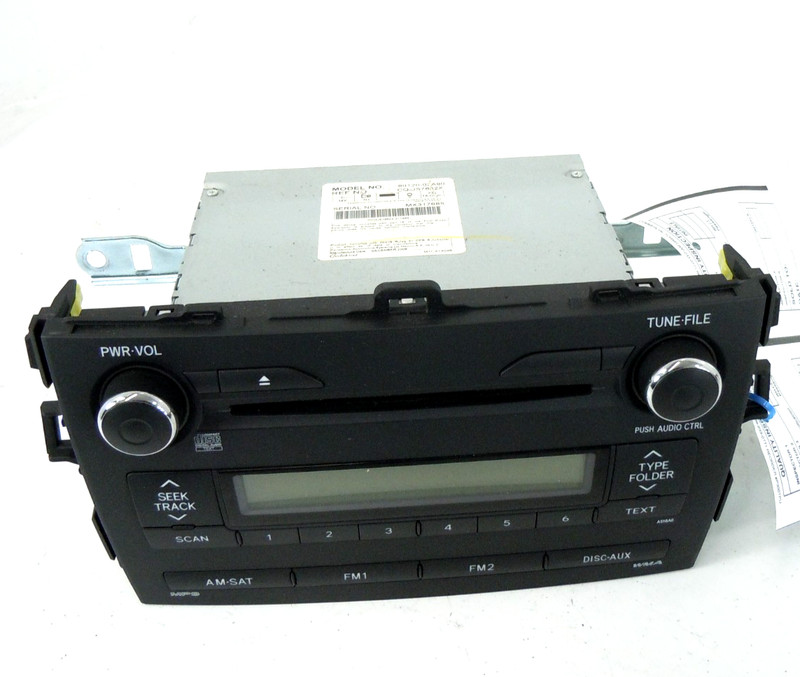 2009 2010 Toyota Corolla AM FM Radio CD Disc Player Receiver OEM ID A518A0