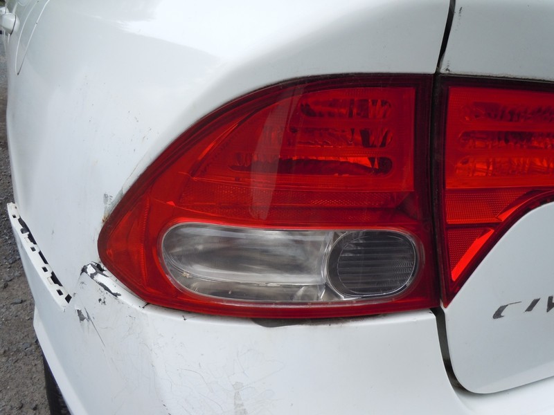 2009-2011 Honda Civic Sedan Quarter Panel Mounted Tail Light Driver Left OEM