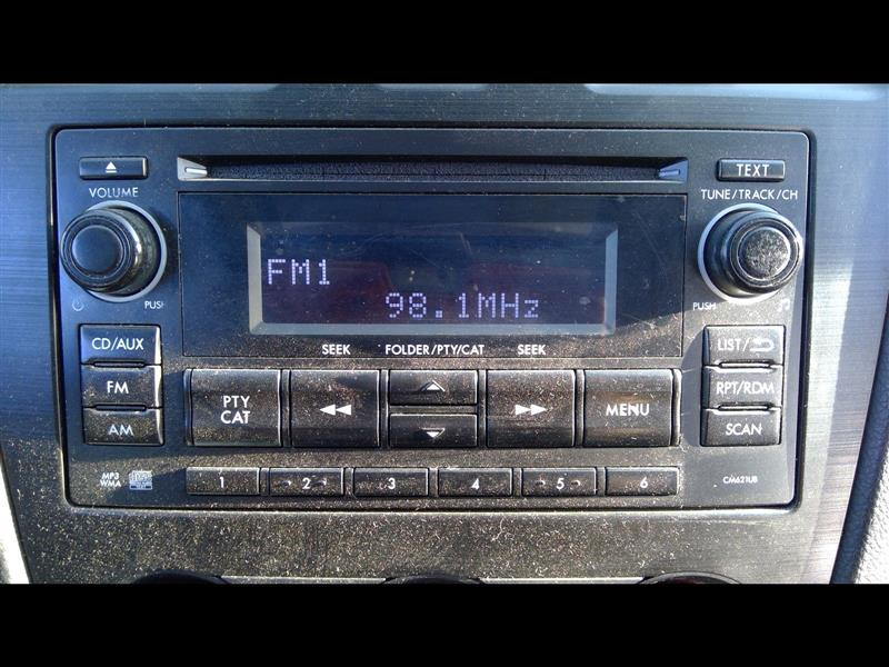2013-2014 Subaru Impreza 2.0L NON-NAV NON-HD Radio Stereo 86201FJ620 CD Disc Oem