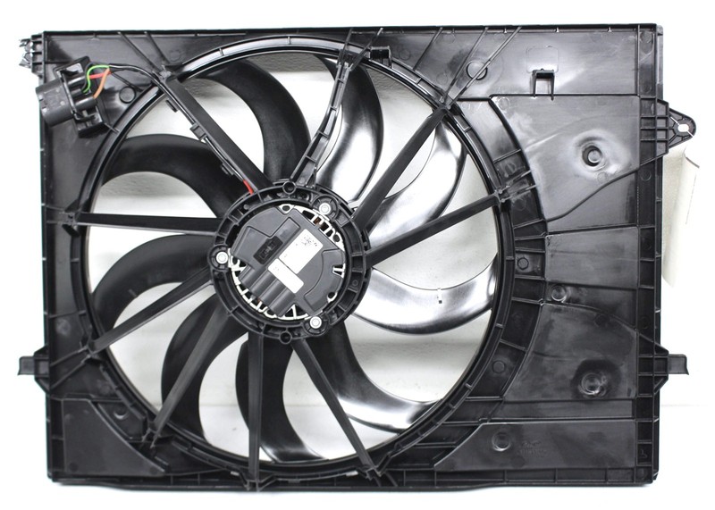 OEM Radiator Cooling Fan For Hyundai Santa Fe (2.4L) 25380-S1300, Tab Missing