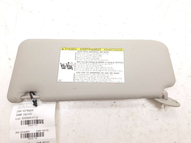 Passenger Sun Visor Illuminated Without Extension Fits 13-16 RAV4 181790
