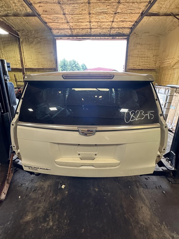2015-2016 CADILLAC ESCALADE ESV REAR HATCH TAILGATE LIFTGATE TRUNK LID OEM WHITE