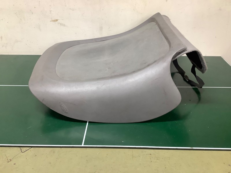 06-11 Honda Civic 2D coupe Left Front Seat Back cover trim gray Used OEM