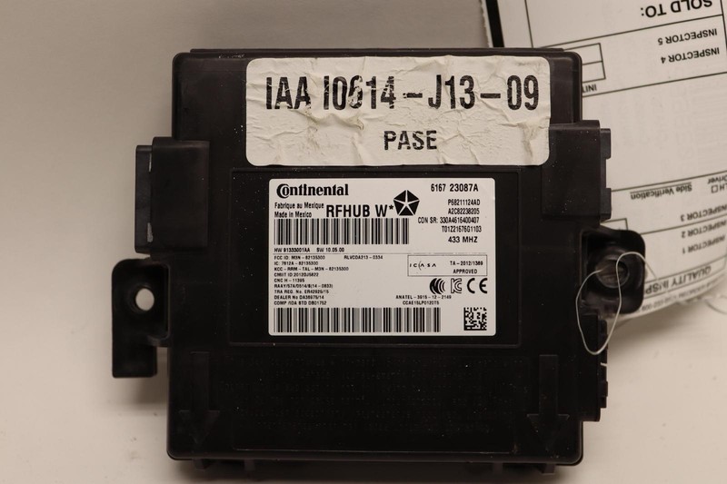 2016-2017 DODGE DURANGO MULTIFUNCTION CONTROL MODULE UNIT OEM