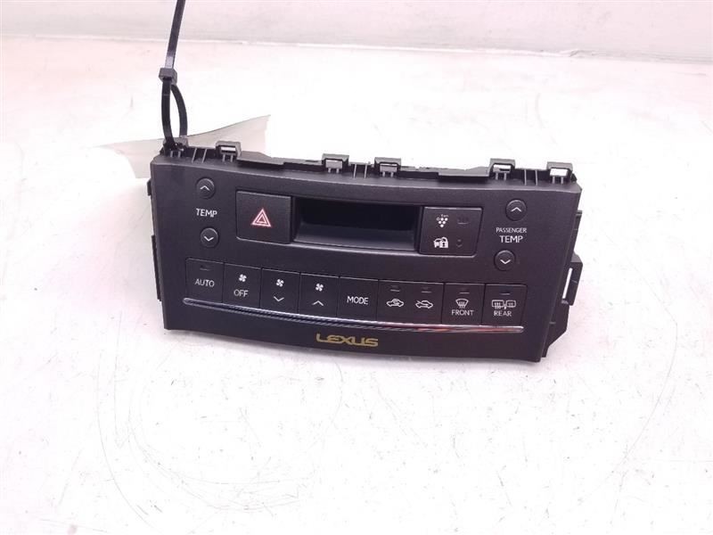 10-12 LEXUS HS250H TEMPERATURE CONTROL UNIT ASSEMBLY