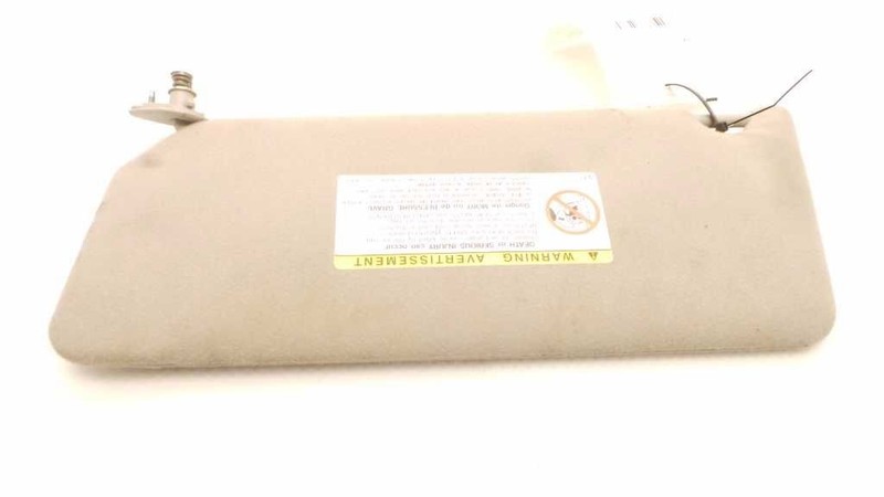 Passenger Sun Visor Without Illumination Fits 02-06 CAMRY 107253