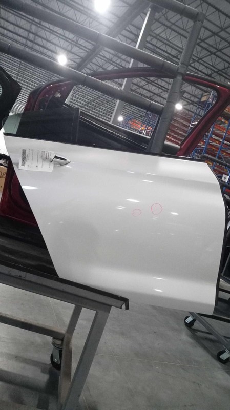 2013 BMW 650i Right Rear Door White OEM Used 516908 95000 Miles