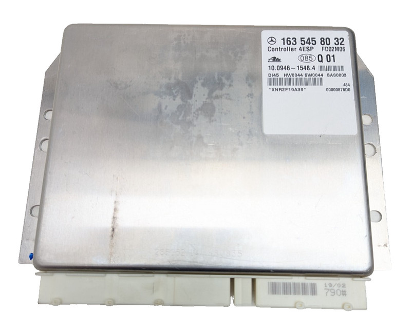 01-03 MERCEDES BENZ ML320 ABS STABILITY CONTROL MODULE 1635458032