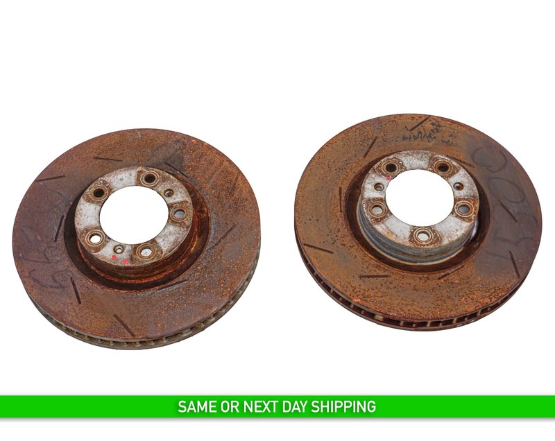 10 - 16 PORSCHE PANAMERA 3.6L FRONT BRAKE DISC ROTOR LEFT & RIGHT OEM
